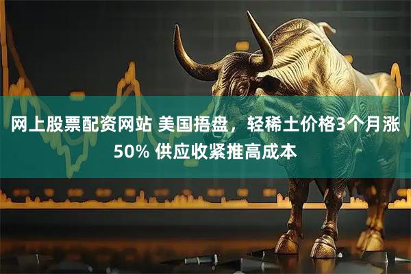 网上股票配资网站 美国捂盘，轻稀土价格3个月涨50% 供应收紧推高成本